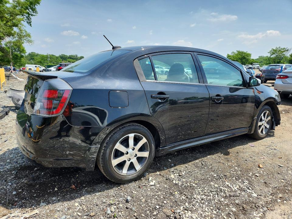 Photo 3 from auction – 2012 NISSAN SENTRA with VIN 3N1AB6AP0CL611590