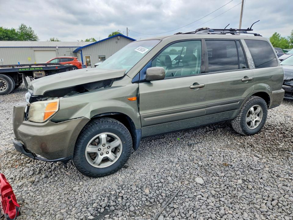 HONDA PILOT 2008 with VIN 5FNYF18688B010286 - Photo from auction