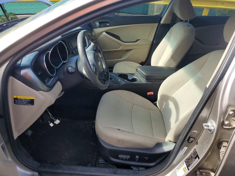 Photo 7 from auction – 2014 KIA OPTIMA with VIN KNAGM4A79E5466927