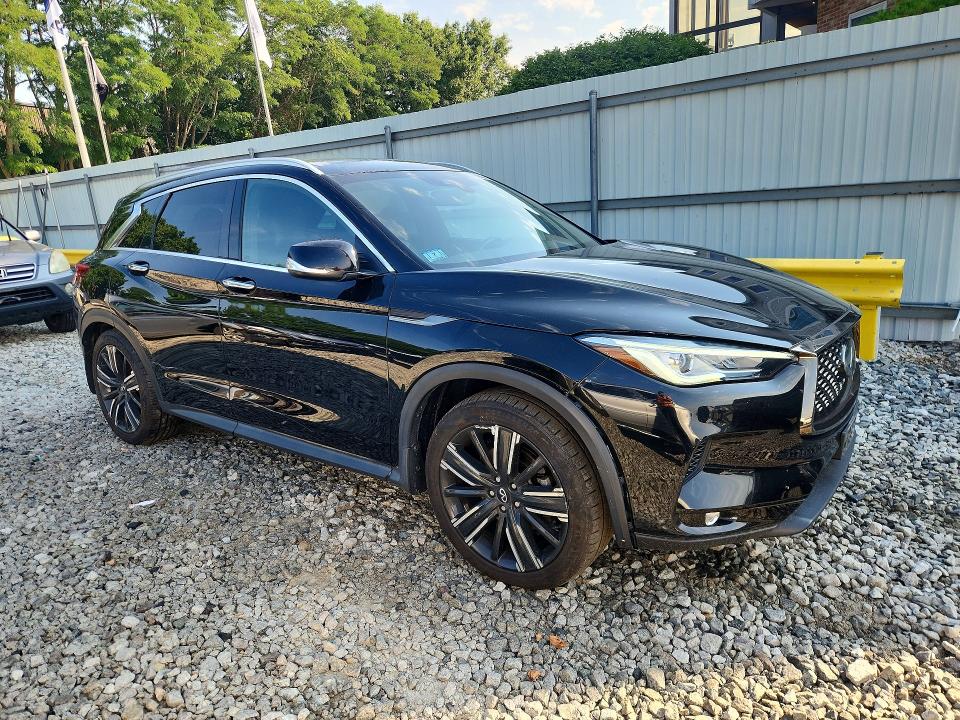 Photo 4 from auction – 2021 INFINITI QX50 with VIN 3PCAJ5BB2MF124209