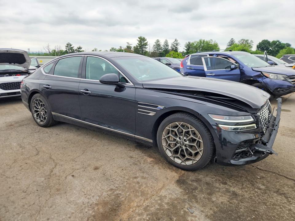 Photo 4 from auction – 2021 GENESIS G80 with VIN KMTGC4SD9MU064633