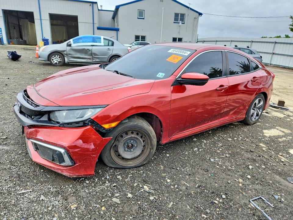 HONDA CIVIC 2020 with VIN 2HGFC2F64LH561053 - Photo from auction