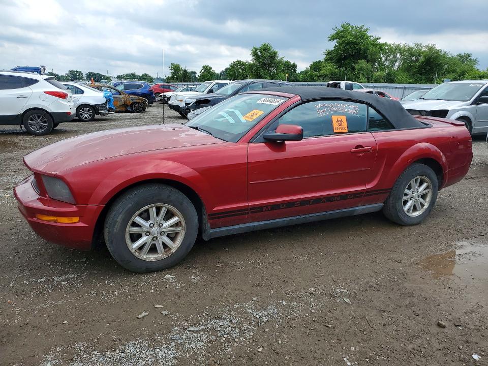 FORD MUSTANG 2007 with VIN 1ZVFT84N975329697 - Photo from auction
