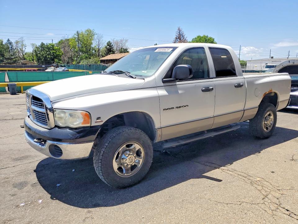 DODGE RAM 2500 2005 with VIN 3D7KS28C55G726958 - Photo from auction