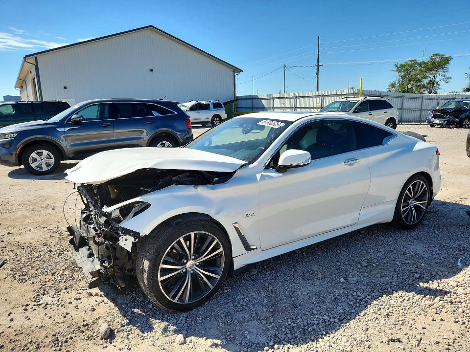 INFINITI Q60 2017 with VIN JN1EV7EL8HM550220 - Photo from auction
