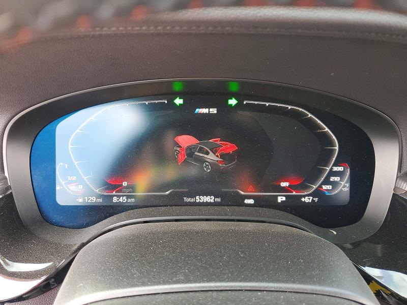 Photo 9 from auction – 2020 BMW M5 with VIN WBSJF0C03LCD30910