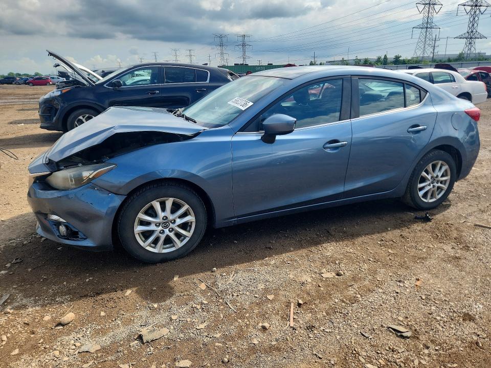 MAZDA 3 2015 with VIN JM1BM1V71F1267398 - Photo from auction