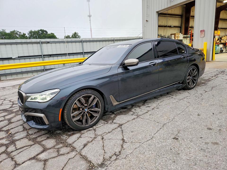 BMW M760 2018 z numerem VIN WBA7H6C54JG614766 - Zdjęcie z aukcji