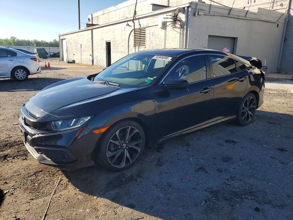Photo 1 from auction – 2021 HONDA CIVIC with VIN 2HGFC2F89MH511087