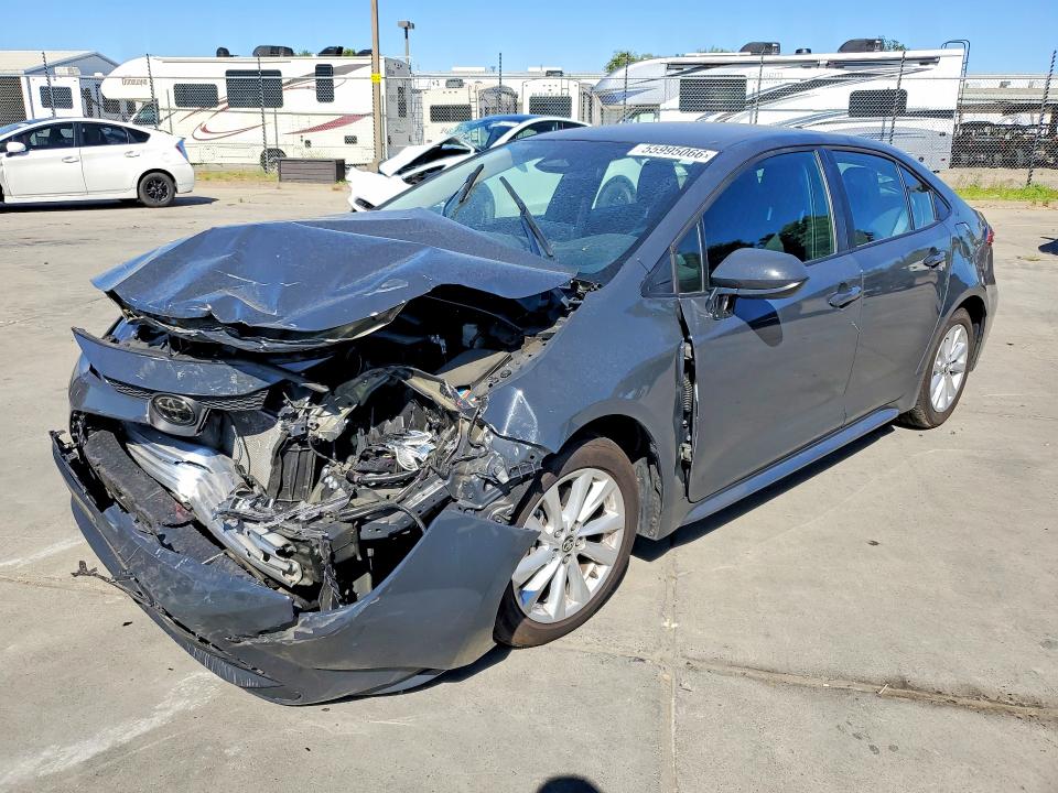 TOYOTA COROLLA 2025 with VIN 5YFB4MDE9SP242420 - Photo from auction