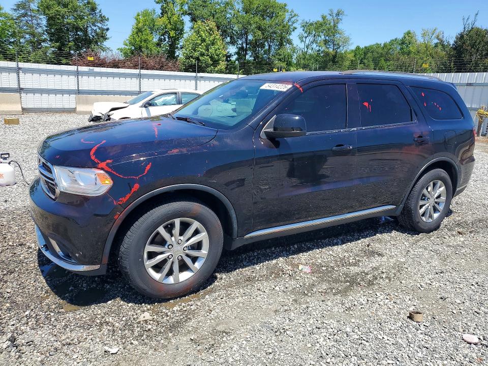 DODGE DURANGO 2018 with VIN 1C4RDHAG2JC186243 - Photo from auction