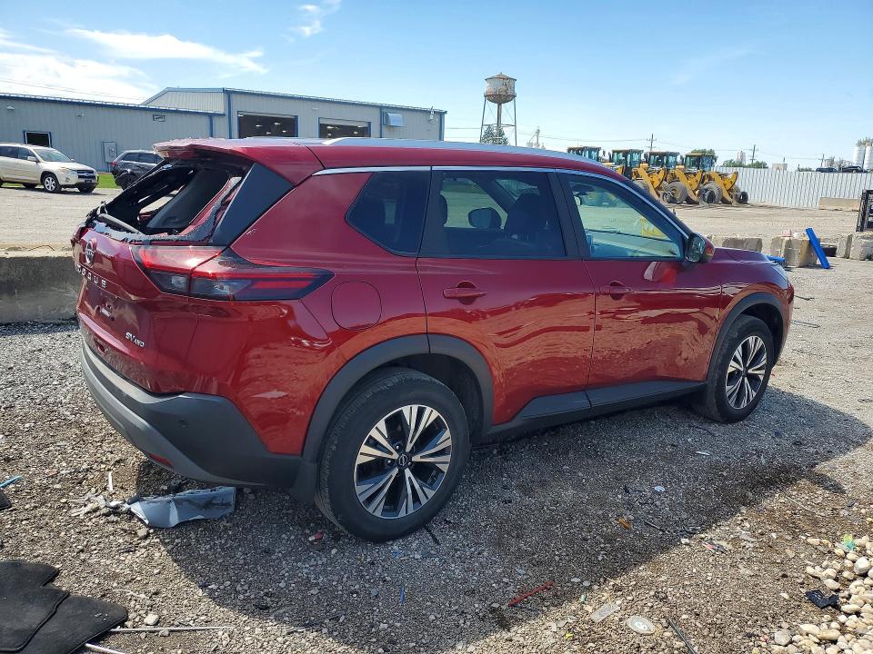 Photo 3 from auction – 2023 NISSAN ROGUE with VIN 5N1BT3BB0PC687937