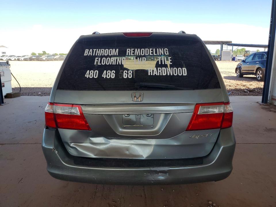 Photo 6 from auction – 2005 HONDA ODYSSEY with VIN 5FNRL387X5B042699