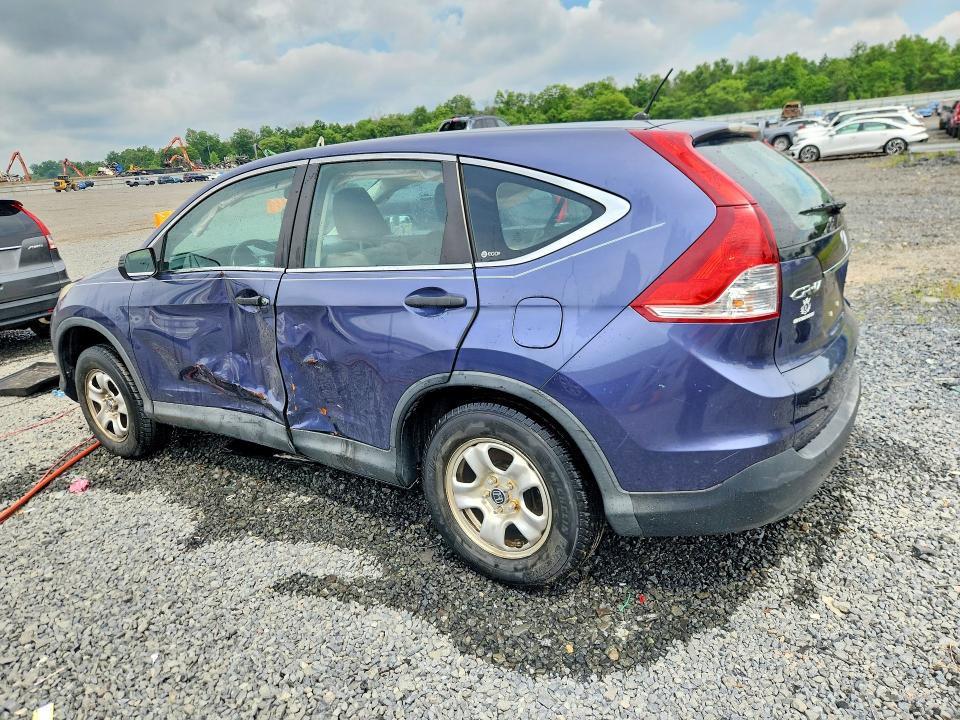 Photo 2 from auction – 2012 HONDA CR-V with VIN 5J6RM4H30CL073674