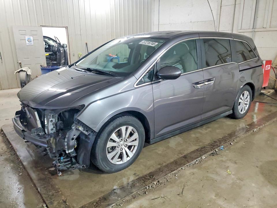 HONDA ODYSSEY 2015 with VIN 5FNRL5H60FB014222 - Photo from auction