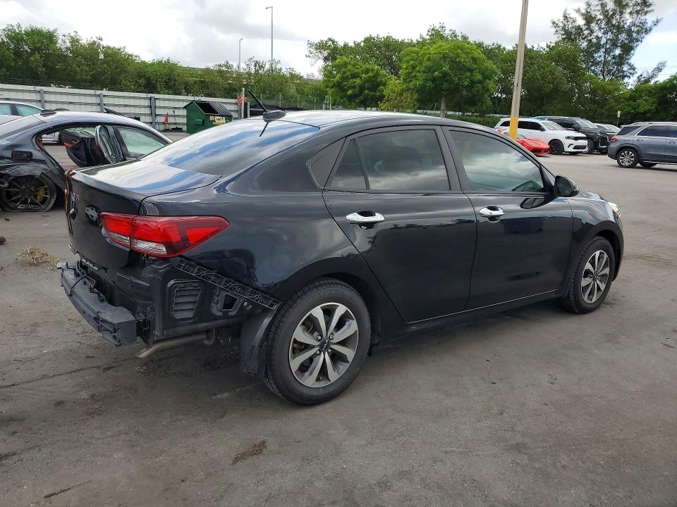 Photo 3 from auction – 2022 KIA RIO with VIN 3KPA24AD1NE505180