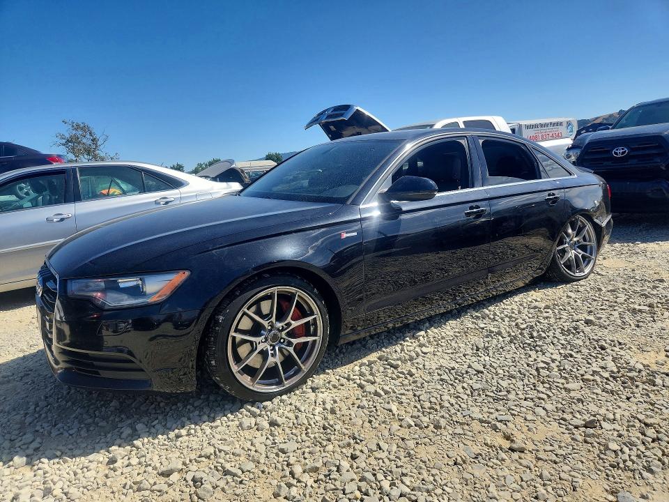 AUDI A6 2014 with VIN WAUFGAFC7EN121421 - Photo from auction