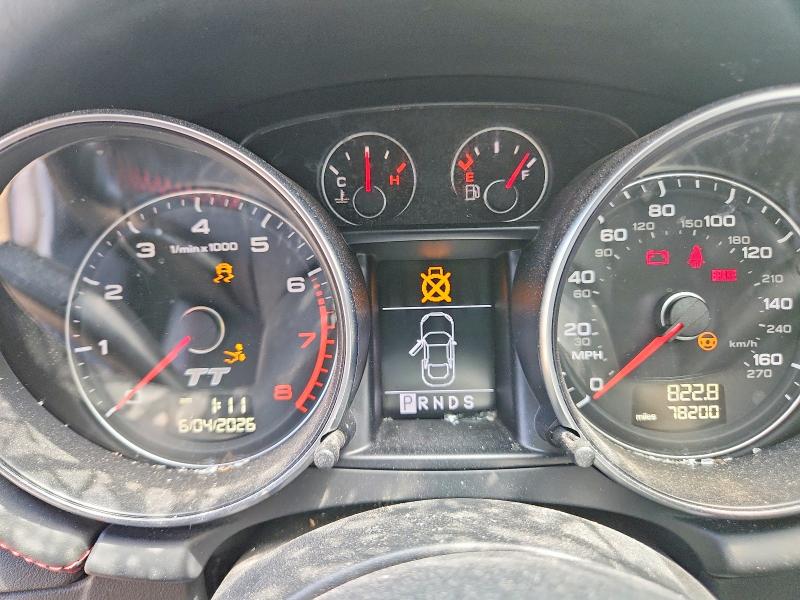 Photo 9 from auction – 2009 AUDI TT with VIN TRUJF38J491012182