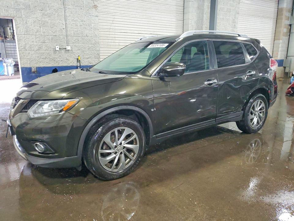 NISSAN ROGUE 2015 with VIN 5N1AT2MV3FC834375 - Photo from auction