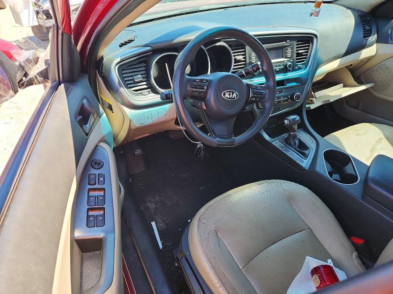 Photo 8 from auction – 2014 KIA OPTIMA with VIN 5XXGM4A71EG307950
