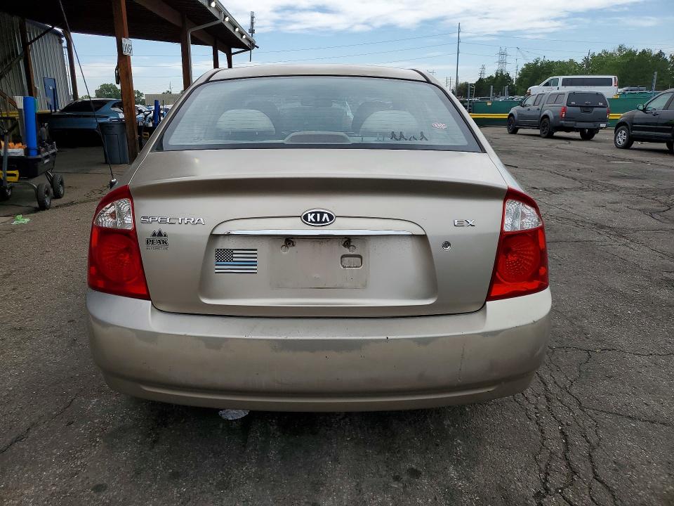 Photo 6 from auction – 2004 KIA SPECTRA with VIN KNAFE121345060335