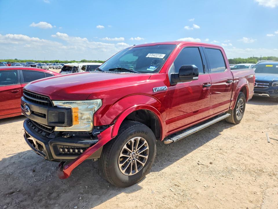 FORD F150 2018 with VIN 1FTEW1C52JKF39887 - Photo from auction
