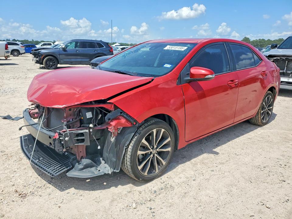 TOYOTA COROLLA 2018 with VIN 5YFBURHE3JP767169 - Photo from auction