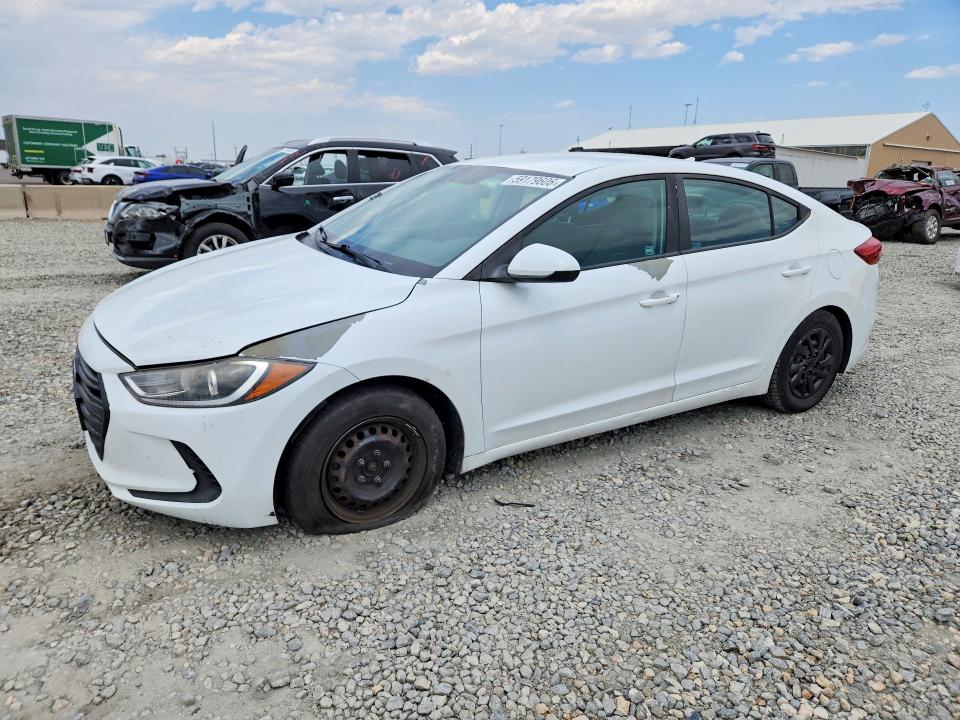 HYUNDAI ELANTRA 2017 with VIN 5NPD74LF7HH182816 - Photo from auction