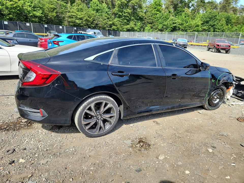 Photo 3 from auction – 2019 HONDA CIVIC with VIN 2HGFC2F81KH555260