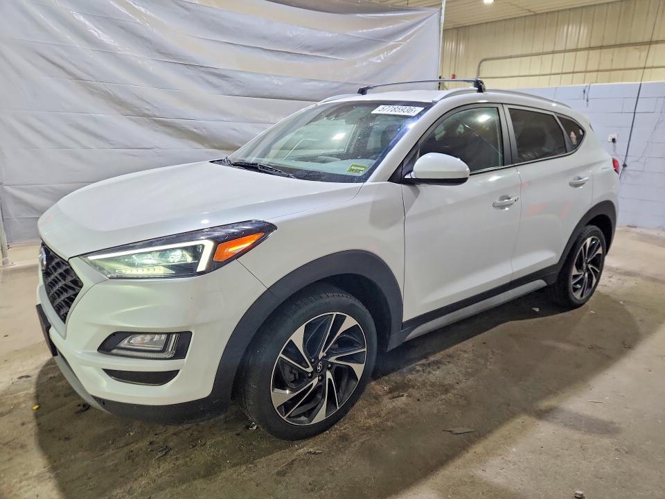 HYUNDAI TUCSON 2021 with VIN KM8J3CAL1MU404652 - Photo from auction