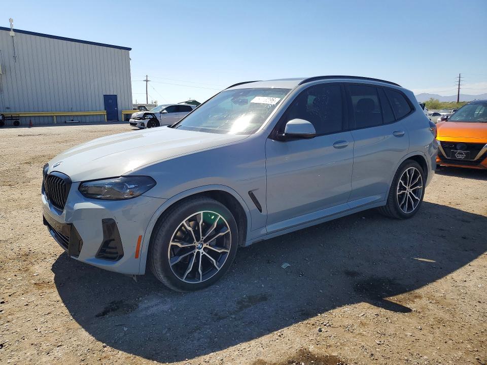 BMW X3 2024 with VIN 5UX43DP09R9U16867 - Photo from auction