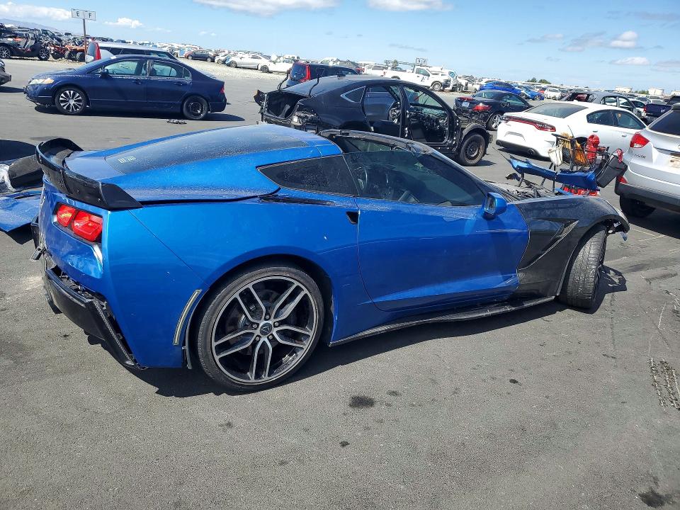 Photo 3 from auction – 2015 CHEVROLET CORVETTE with VIN 1G1YL2D73F5124328