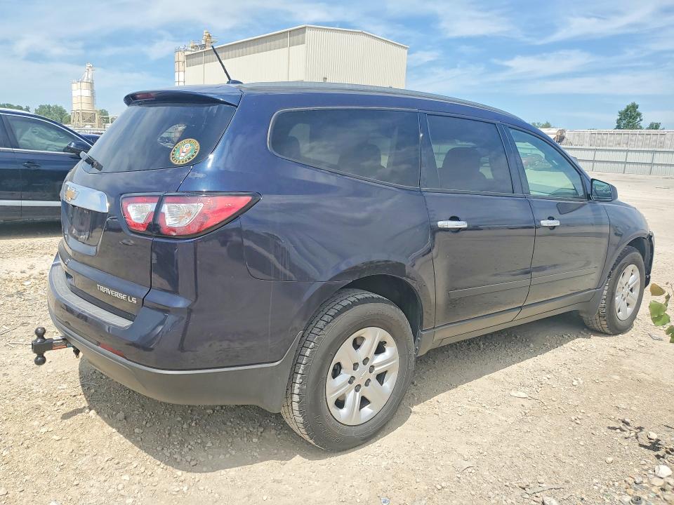 Photo 3 from auction – 2015 CHEVROLET TRAVERSE with VIN 1GNKRFED3FJ376991