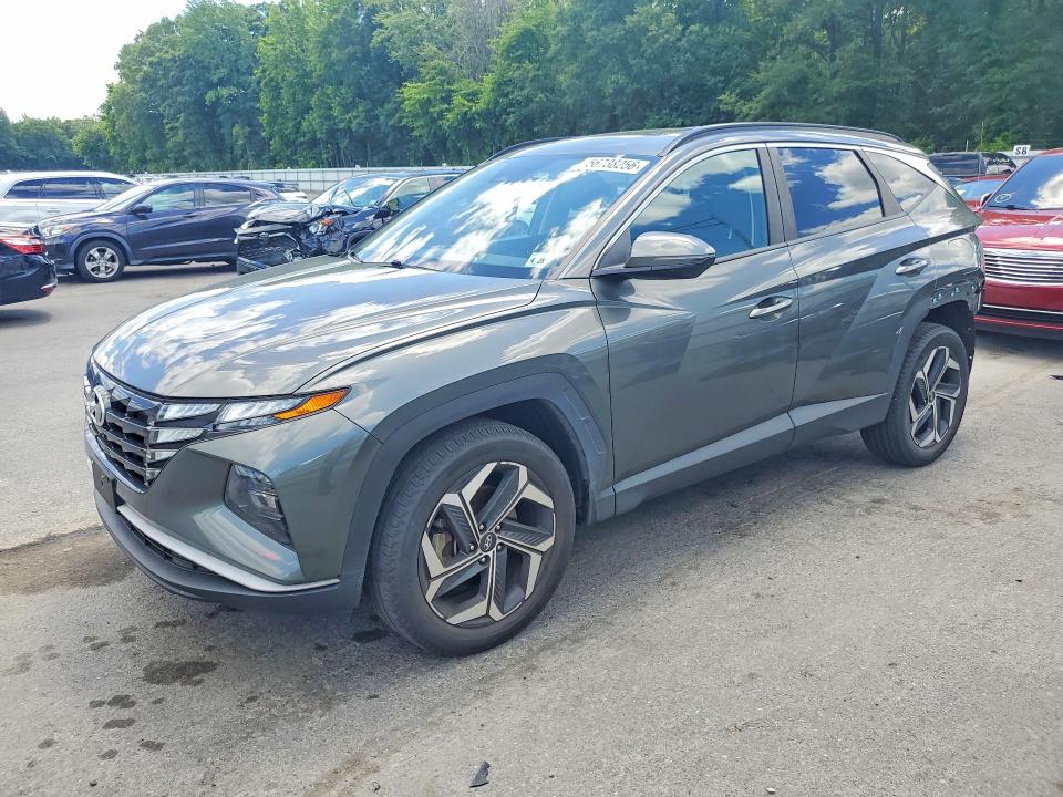 HYUNDAI TUCSON 2023 with VIN 5NMJFCAE2PH254818 - Photo from auction