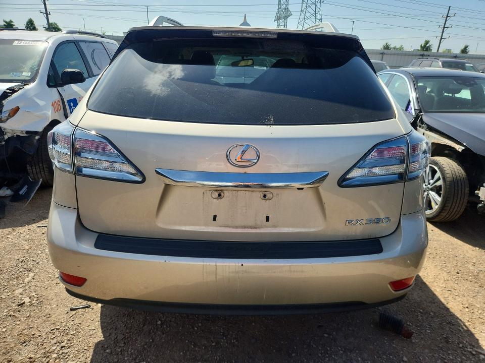Photo 6 from auction – 2012 LEXUS RX with VIN 2T2BK1BA4CC144266