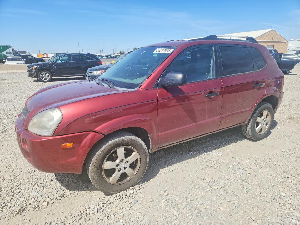 HYUNDAI TUCSON 2008 with VIN KM8JM12B98U829646 - Photo from auction