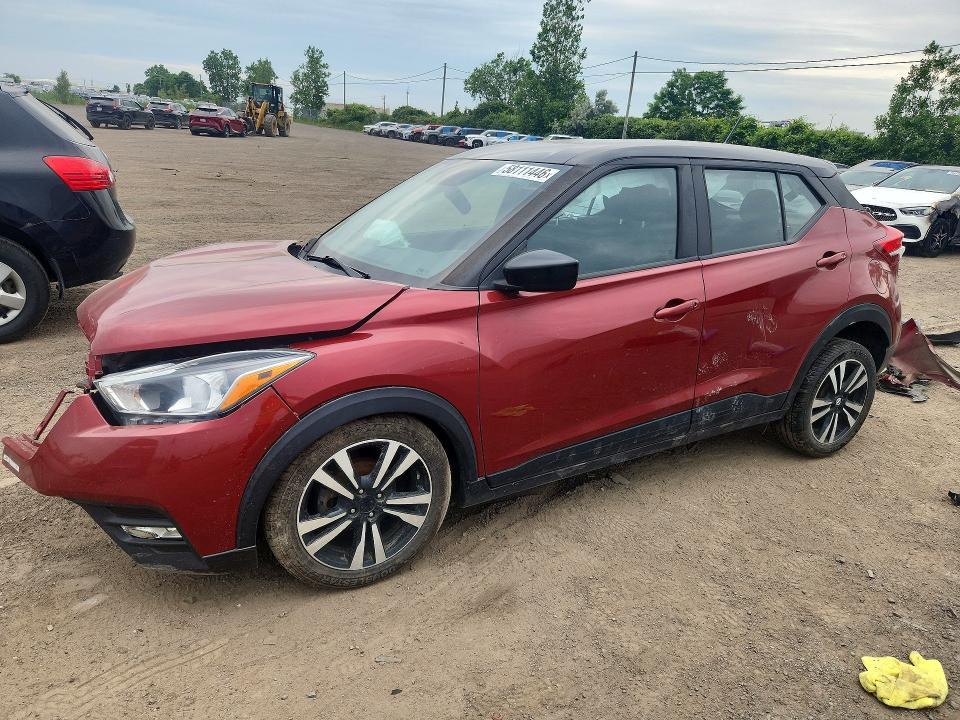 NISSAN KICKS 2019 with VIN 3N1CP5CU7KL567481 - Photo from auction