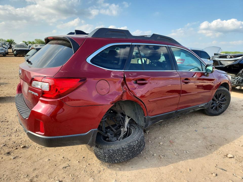 Photo 3 from auction – 2016 SUBARU OUTBACK with VIN 4S4BSBNC1G3230121