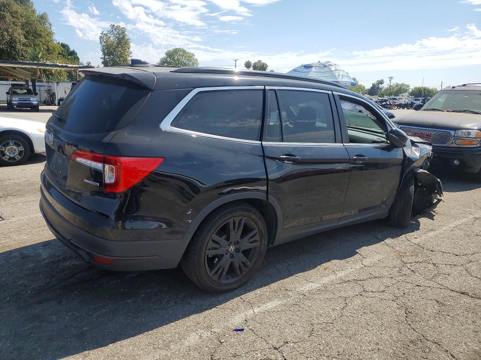 Photo 3 from auction – 2022 HONDA PILOT with VIN 5FNYF5H24NB030342