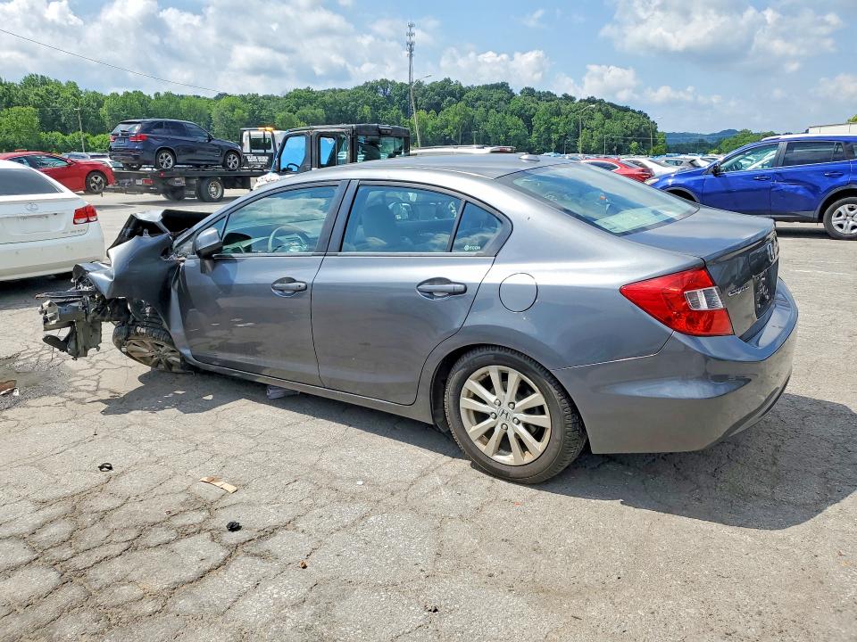 Photo 2 from auction – 2012 HONDA CIVIC with VIN 19XFB2F93CE040249