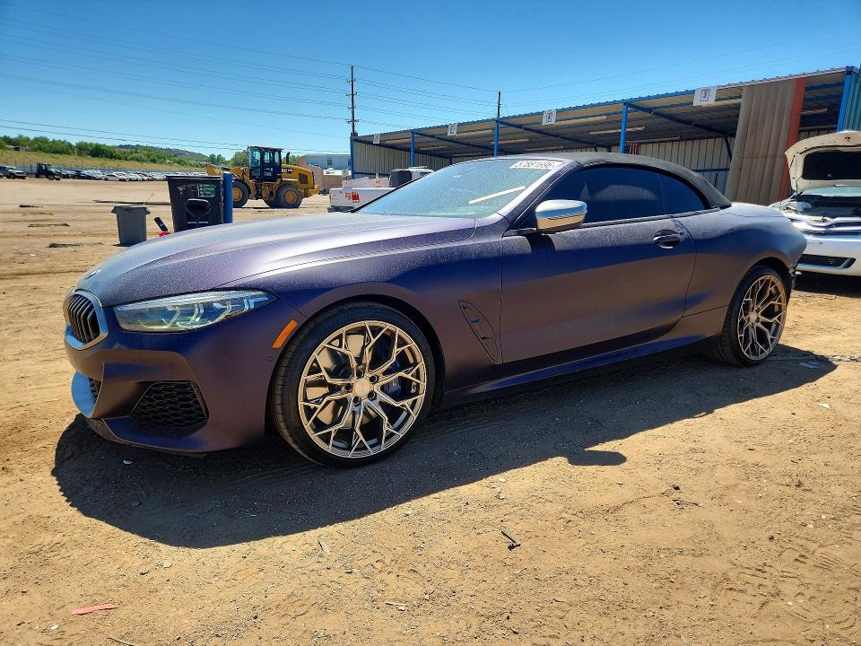 BMW M850XI 2019 with VIN WBAFY4C51KBX39786 - Photo from auction