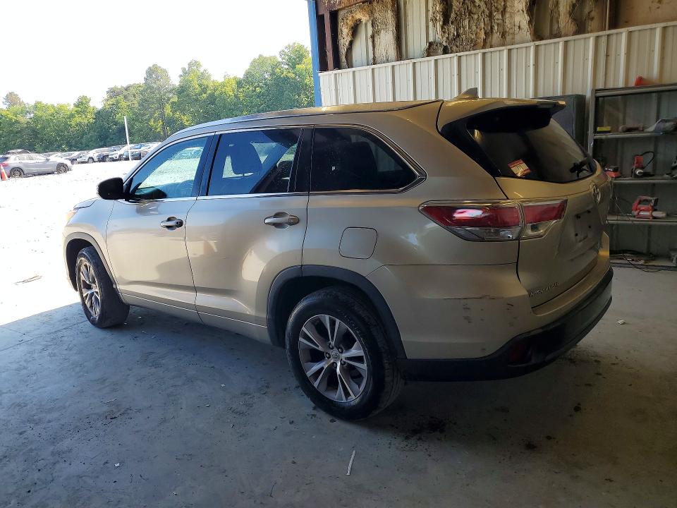 Photo 2 from auction – 2014 TOYOTA HIGHLANDER with VIN 5TDKKRFH0ES020127