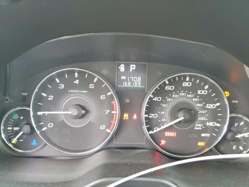 Photo 9 from auction – 2012 SUBARU OUTBACK with VIN 4S4BRBKC6C3260497