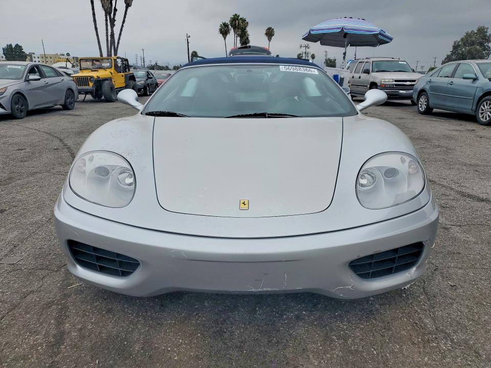 Photo 5 from auction – 2002 FERRARI 360 with VIN ZFFYT53A820127434