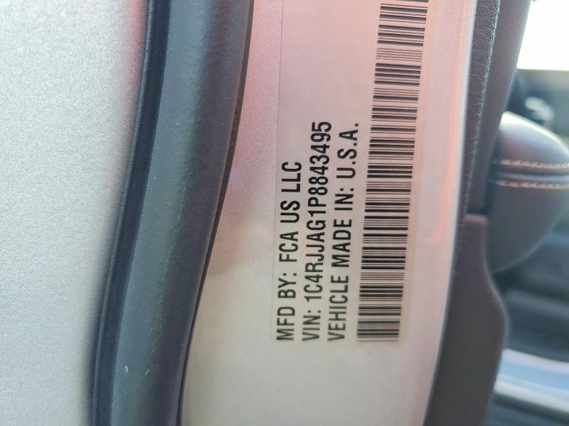 Photo 14 from auction – 2023 JEEP GRAND CHEROKEE with VIN 1C4RJJAG1P8843495
