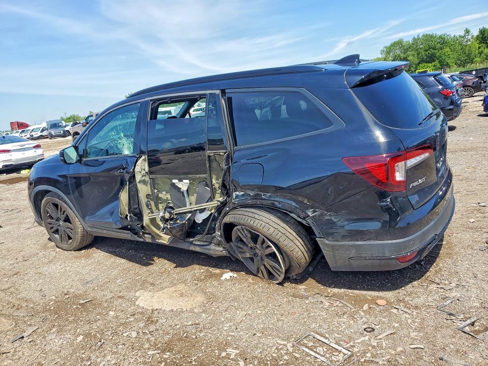 Photo 2 from auction – 2021 HONDA PILOT with VIN 5FNYF6H77MB085612