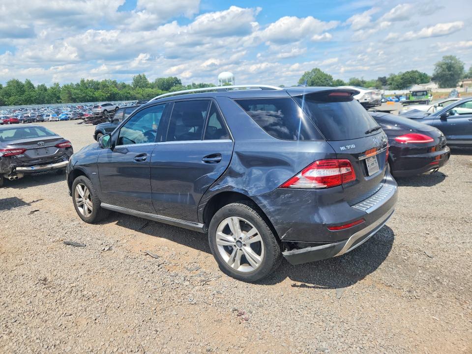 Photo 2 from auction – 2012 MERCEDES-BENZ ML with VIN 4JGDA5HB3CA022733