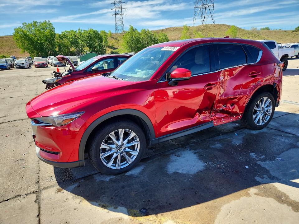 MAZDA CX-5 2020 with VIN JM3KFBDM4L0741876 - Photo from auction