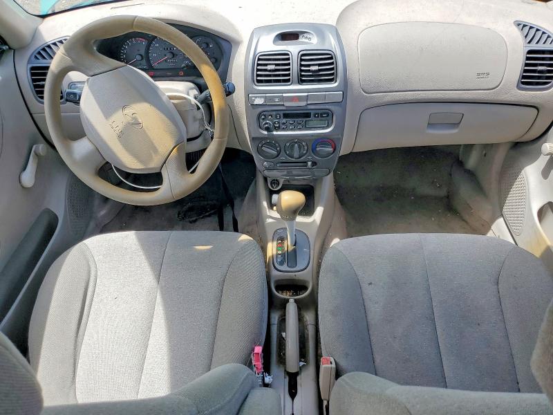 Photo 8 from auction – 2001 HYUNDAI ACCENT with VIN KMHCG45C91U169698