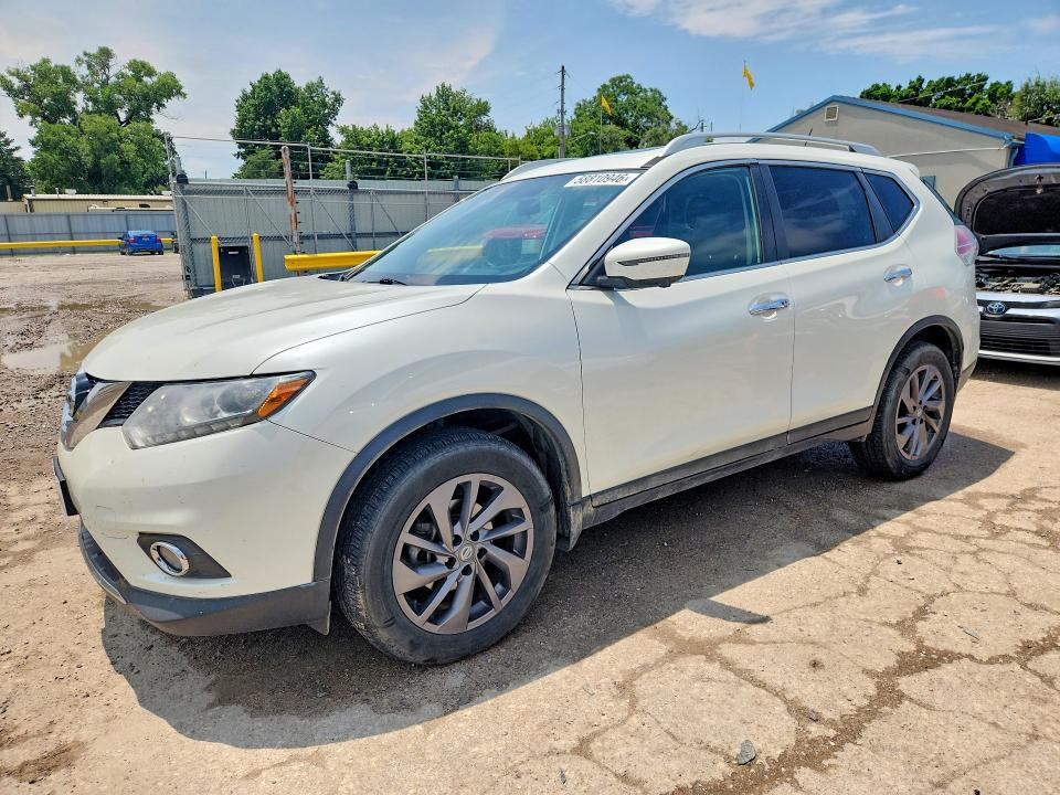 NISSAN ROGUE 2016 with VIN 5N1AT2MV1GC914632 - Photo from auction